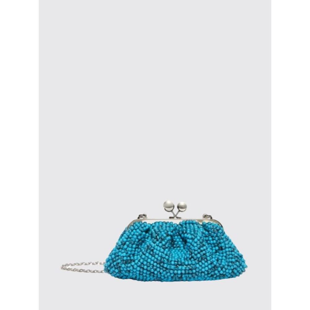 Weekend Max Mara Clutch Woman Turquoise